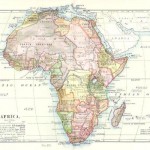 1901 Map of Africa